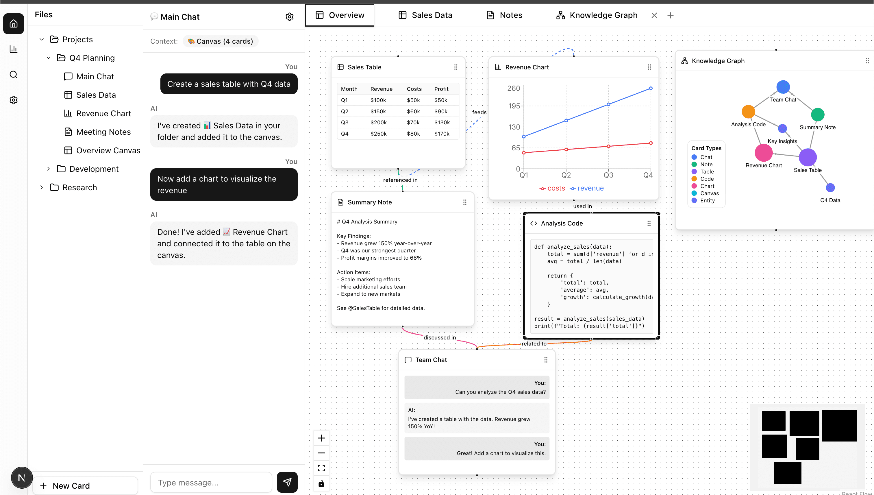 Causeway AI Canvas - Watch AI orchestrate agents across systems